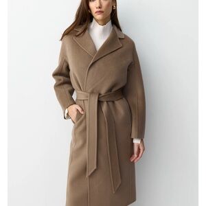 The Curated - Classic Coat - Taupe - Size XL